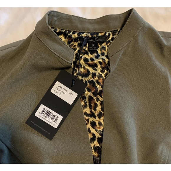 Poetic Justice Woman’s Peplum Jacket Small 80’s 90’s Y2K Classic Academia - Picture 6 of 16